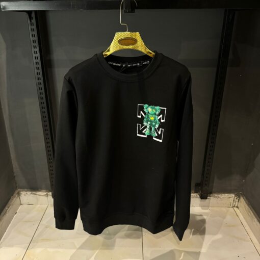 OFFW Tornado Arrow Black Sweatshirt