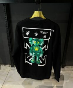 Alternative view of OFFW Tornado Arrow Black Sweatshirt