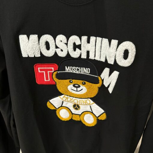 Mos Teddy Bear Carhartt Black Sweatshirt - Image 2