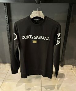 DG Script Logo Badge Cotton Sweatshirt