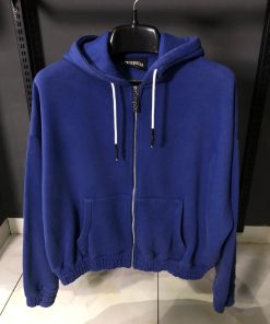 Dropsize Semi Crop Zip Hoodie (ORIGINAL)