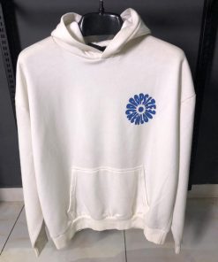Dropsize Blue Pressed Flower Hoodie(ORIGINAL)