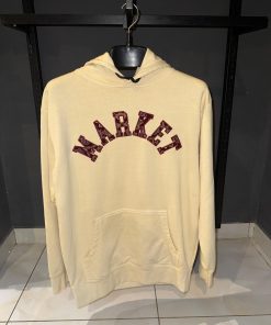 MARKET logo print drawstring hoodie (ORIGINAL)