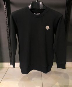 MN BLACK SWEATSHIRT WHITE BADGE