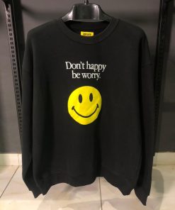 Markete Crazy Vintage 80s Smiley Face Crewneck (ORIGINAL)