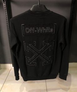 Alternative view of OFFW Black Arrows Embroidered Sweatshirt