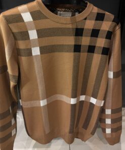 BR Vintage Check cardigan Sweater