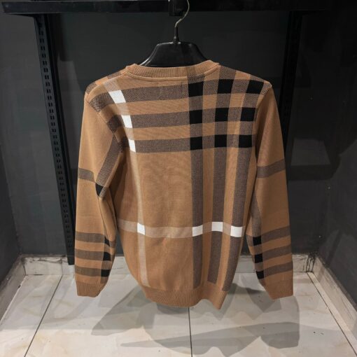 BR Vintage Check cardigan Sweater - Image 3