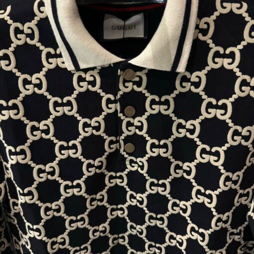 GC Jacquard Cotton Sweatshirt - Image 2