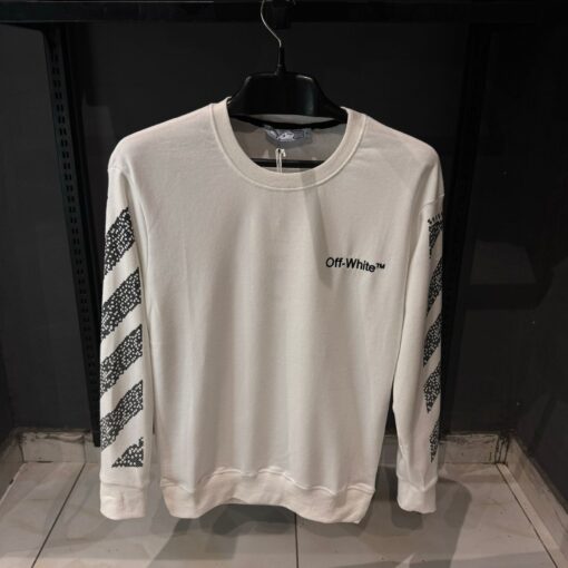 OFFW top white sweatshirt