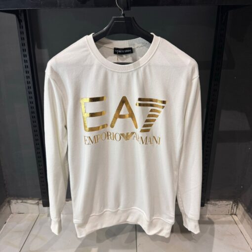 AX Casual Wear Pullover Winter Men Cotton Fleece Sweatshirt