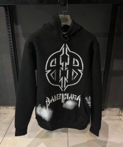 BB Metal BB cotton fleece hoodie