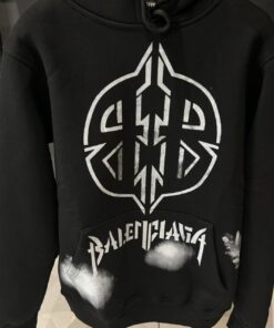 Alternative view of BB Metal BB cotton fleece hoodie