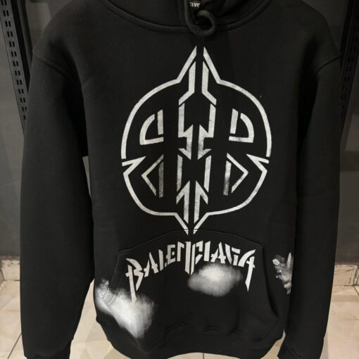 BB Metal BB cotton fleece hoodie - Image 2