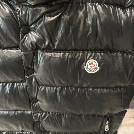 MN Black Moncler Tibb Down Vest - Image 2