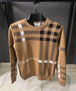 BR Vintage Check cardigan Sweater