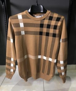 BR Vintage Check cardigan Sweater