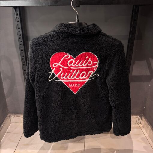 Louis V Sherpa Embroidered Jacket - Image 2