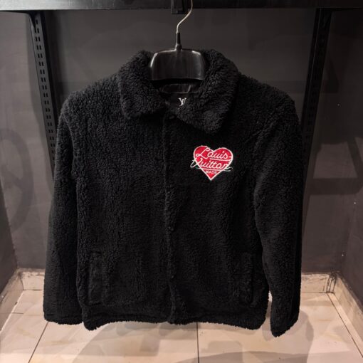 Louis V Sherpa Embroidered Jacket