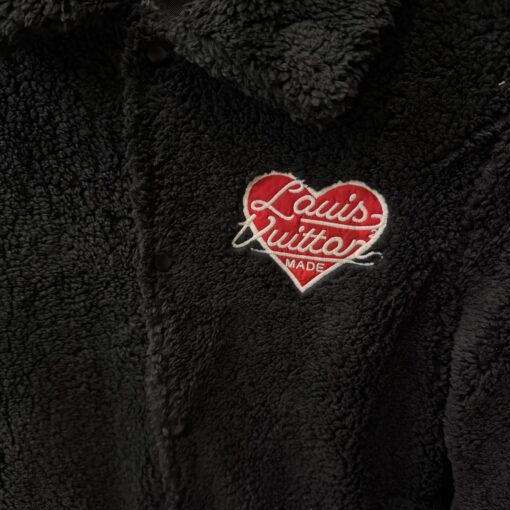 Louis V Sherpa Embroidered Jacket - Image 3