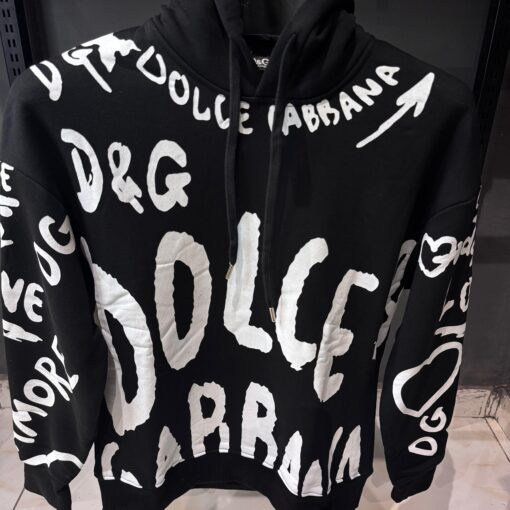 DG Logo Lettered Hoodie - Image 2