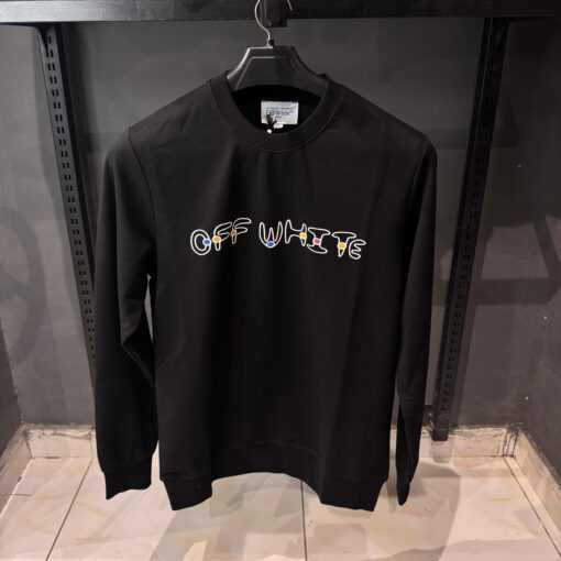 OFFW Galaxy Print Sweatshirt