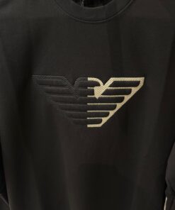 Alternative view of AX Sweatshirt with Embossed Oversized Eagle