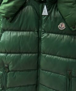 Alternative view of MN Maya Puffer green sleeveless Jacket