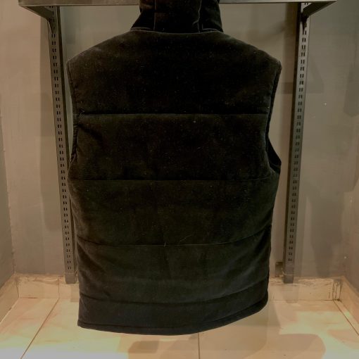 PD Velvet Hoodie Vest with Half Sleeves - Image 2