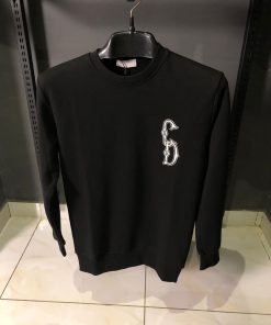 Dior Black Sweatshirt with Front Logo