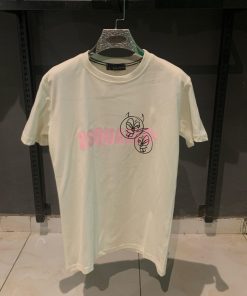 DSQ Pink letters offwhite Tshirt