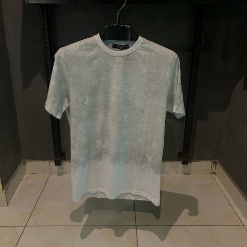 Louis V Monogram Gradient White Tshirt