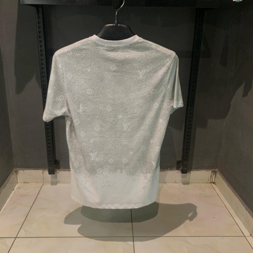 Louis V Monogram Gradient White Tshirt - Image 2