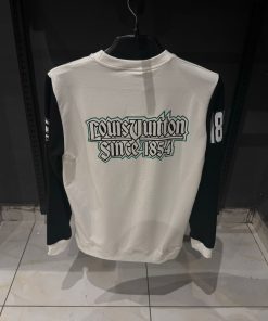 Alternative view of Louis V OffWhite Sweatshirt with Black Sleeves