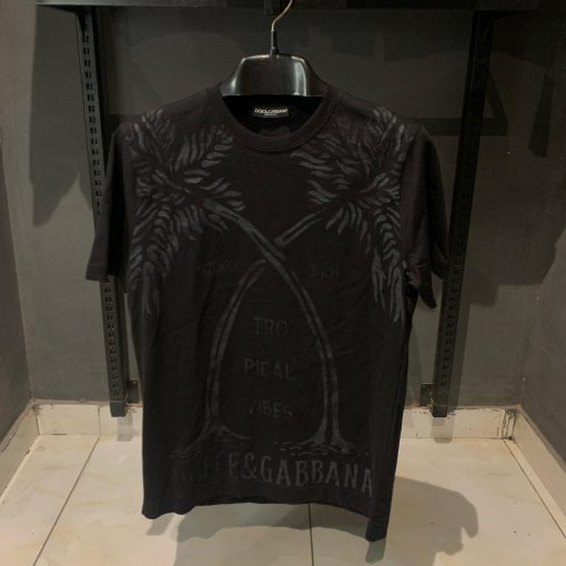 DG Black TShirt with Tree Design