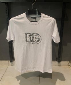 DG White TShirt with Front Logo