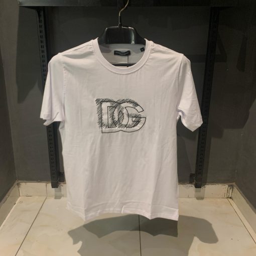 DG White TShirt with Front Logo