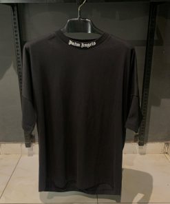 PA Classic Logo T Shirt Black Oversized