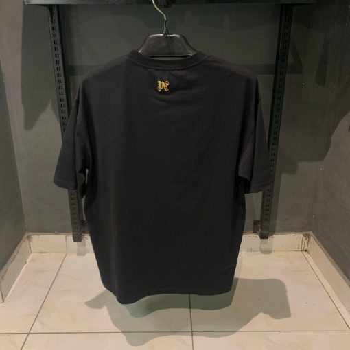 PA Burning front Logo black tshirt - Image 2