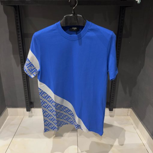 FF Blue Pattern T Shirt