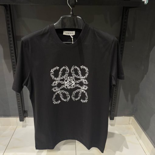 LOW Black TShirt with Front Logo