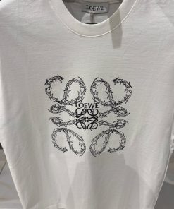 Alternative view of LOW offWhite TShirt with Front Logo