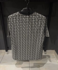 Alternative view of BLM Monogram Flock Print T shirt