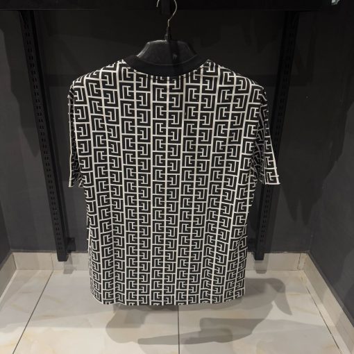 BLM Monogram Flock Print T shirt - Image 2