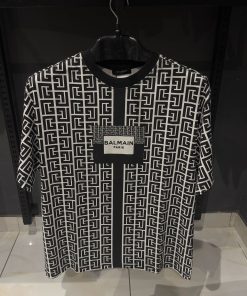 BLM Monogram Flock Print T shirt