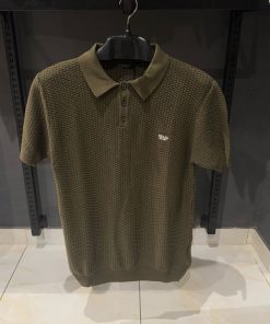 PD Green Structured Polo Tshirt