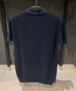 Alternative view of Prada Blue Structured Polo Tshirt