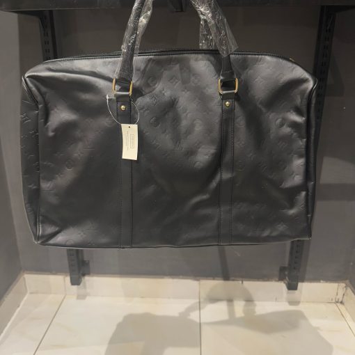 Louis V black travel luggage bag - Image 2