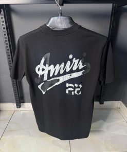 Alternative view of AR Black 22 Logo Print Cotton T-Shirt