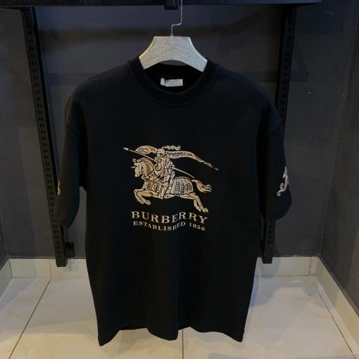 BR Black Oversized TShirt with front logo